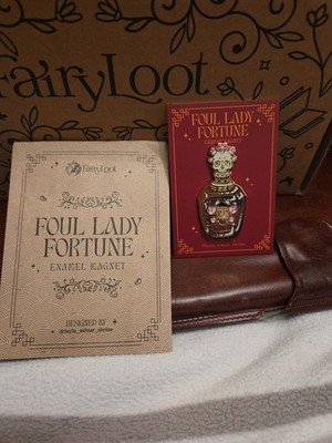 Fairyloot Foul Lady Fortune Enamel Magnet