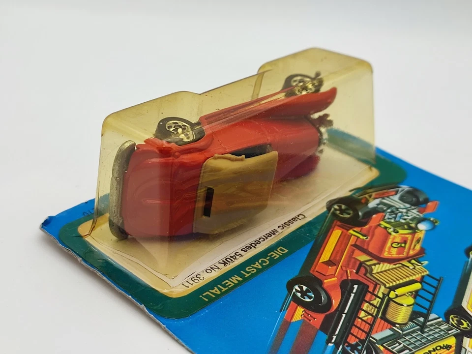 Mattel Hot Wheels 1981 coche fundido a presión - 3911 clásico Mercedes 540 k - excelente estado sin usar, en caja Foto 4 de 4