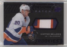 2020-21 SPx UD Black Obsidian Rookies Purple 30/35 Kieffer Bellows Patch 01g1
