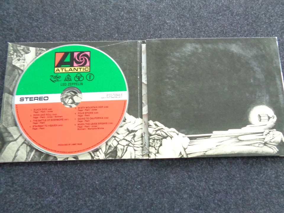 2 CD: LED ZEPPELIN - IV / Deluxe Edition, Remastered, Robert Plant, 8 Bonus 2014 - Bild 4 von 4