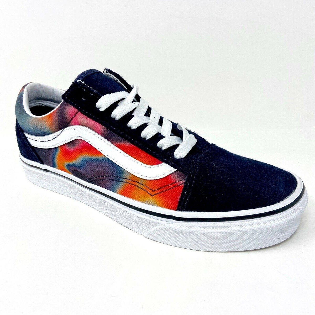 Vans Old Skool (Dark Aura) Multi True White Sneakers Womens Size