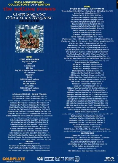 ROLLING STONES/THEIR SATANIC MAJESTIES REQUEST SESSIONS : 50TH
