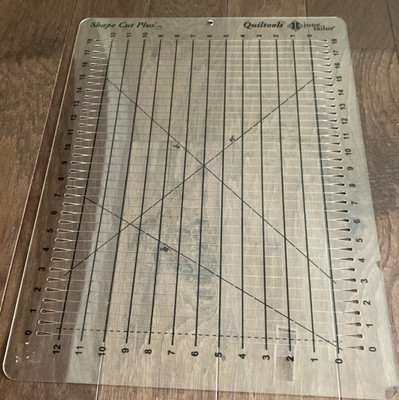 June Tailor Shape Cut Ruler JT 797  Quilts Quilting Template 22  X 16.5 