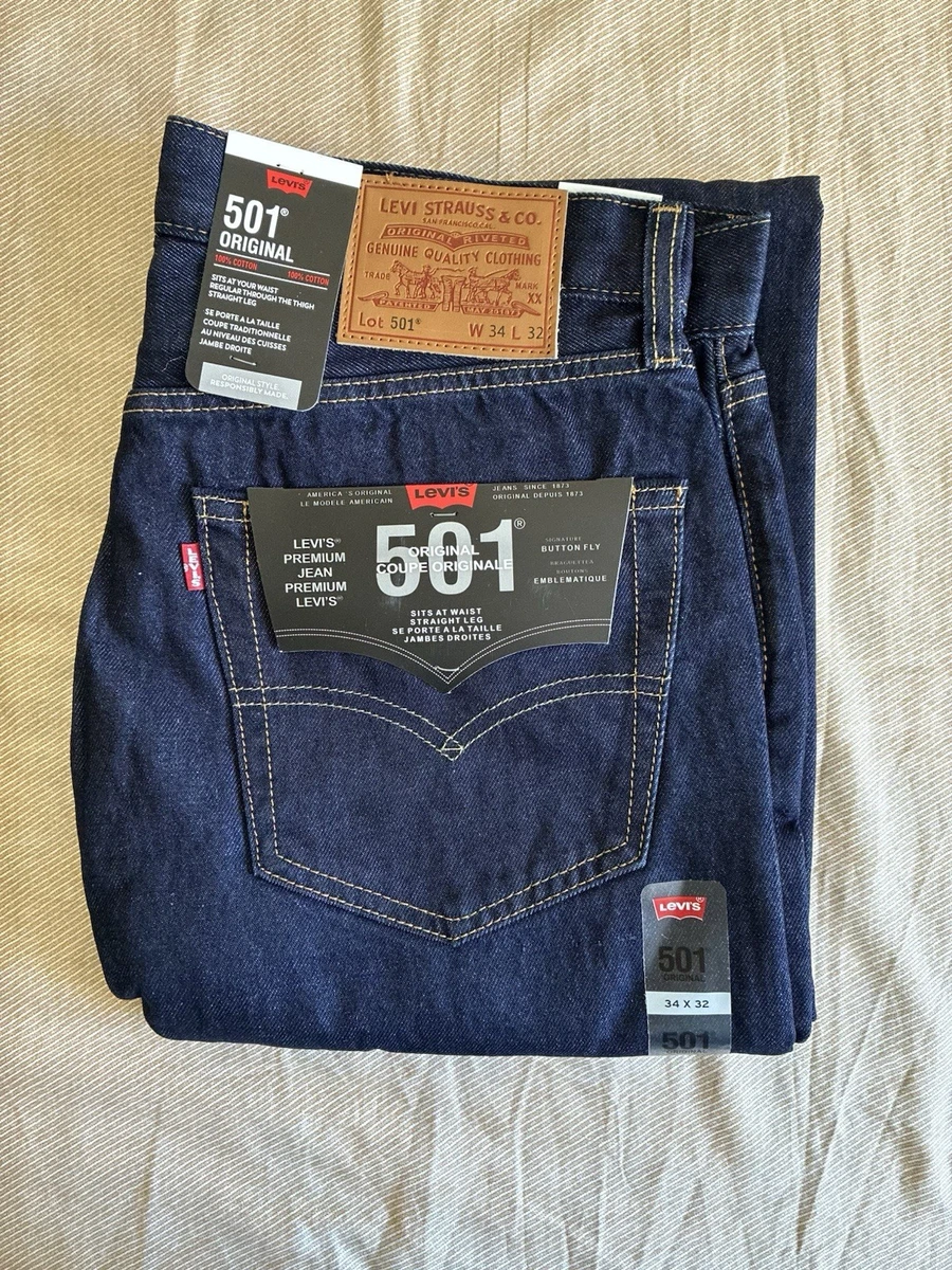 Mens Levis 501 W34 L32 for sale | eBay UK