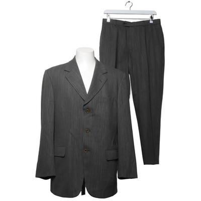Tiger, Anzug, Größe: 52, Baumwolle/Polyamid/Polyester/Viskose/Wolle, Grau #zyK