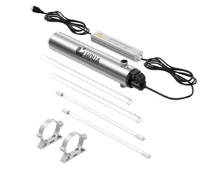 HQUA-TWS-121 120V 55W 12GPM 1“ MNPT Inlet/Outlet, Whole House Ultraviolet Water 