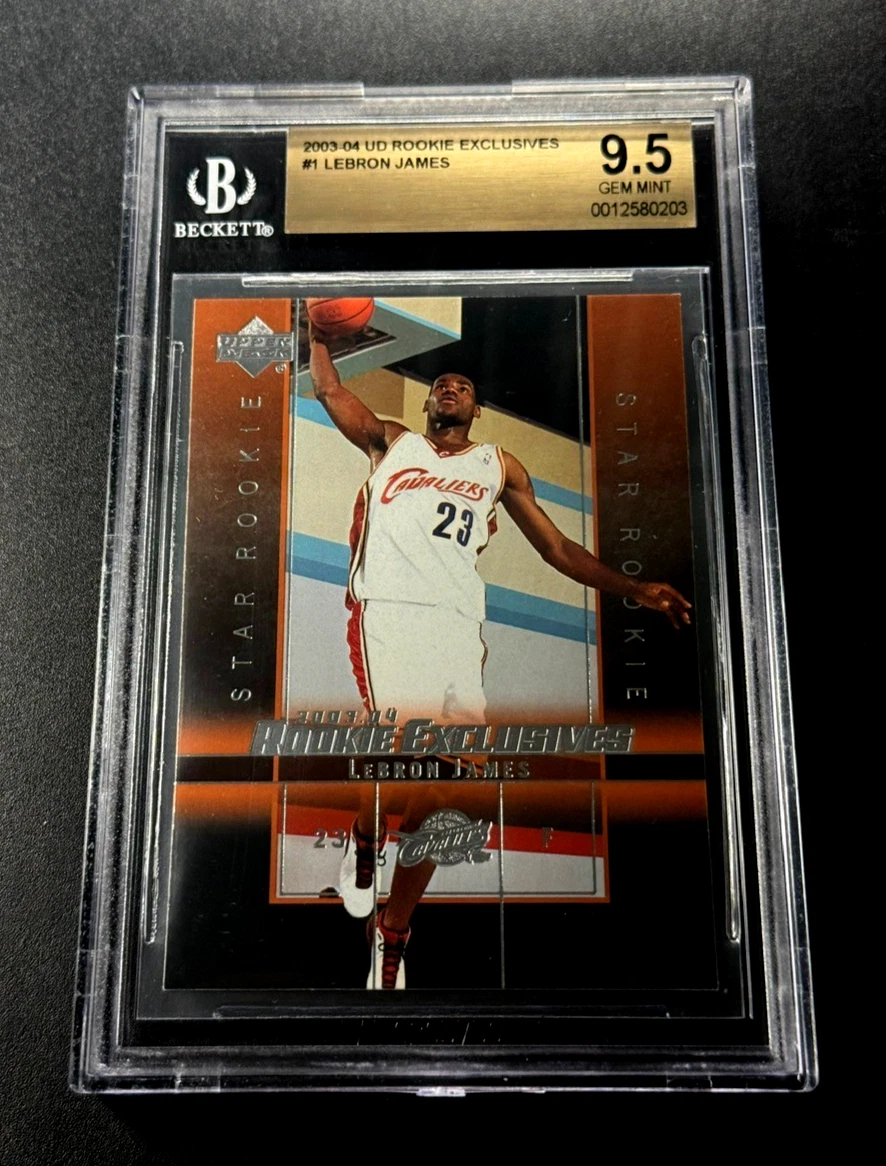 LeBron James Beckett Grading Services (BGS) Original Grade 9.5