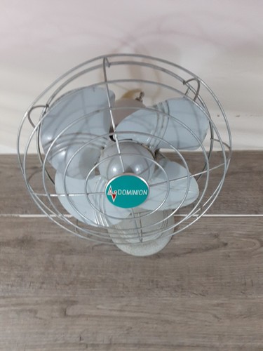 Vintage Dominion Metal Desk Fan Model 2012C (Parts Or Repair) *MADE IN USA* - Picture 3 of 8