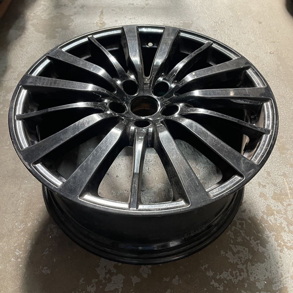 Front Maserati Ghibli Black OEM Wheel 19” 2014-21 Factory Original Rim 670016852