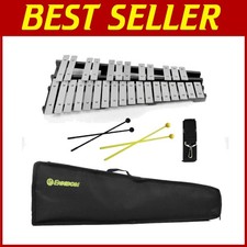 Portable 30-Note Glockenspiel Xylophone Vibraphone Set