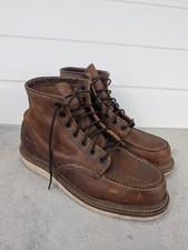 Red Wing Heritage Boots Men Size 7 D Moc Toe ...