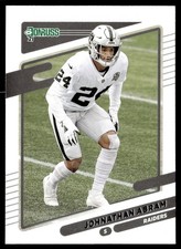 2021 Donruss Johnathan Abram Las Vegas Raiders #89