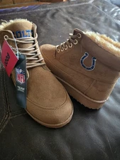New NFL Indianapolis Colts Boots - Mens Size 8 By FOCO. New With Tags