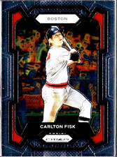 2024 Panini Prizm Carlton Fisk #233 Boston Red Sox