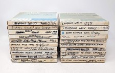 Lot of 20 Vintage Scotch 206 Reel to Reel Magnetic Audio Tapes 1200 ft. 1/4"