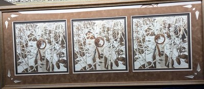 Beverly Doolittle ''Two More Indian Horses'' Lithogragh signed and #