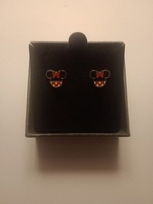 Set Of 3 Disney Minnie Mouse Stud Earrings
