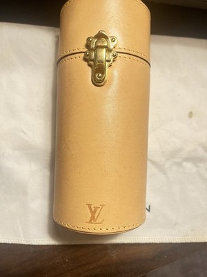 Louis Vuitton Beige Leather Presentation Box for 1-3 Watches Luxury Case