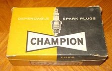 Vintage Champion Spark Plugs NOS in original box L 2-J