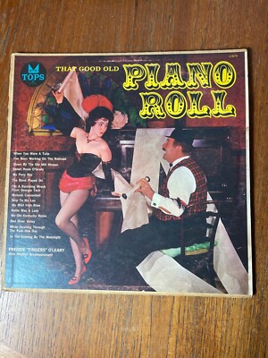 Freddie Fingers O'Leary~That Good Old Piano Roll~Jazz Ragtime LP Tops Records