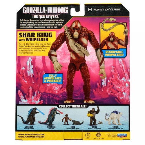 Godzilla x Kong The New Empire Skar King with Whiplash 6 inch Deluxe Figure NEW - Picture 6 of 6
