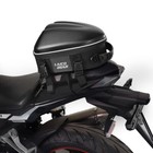 Motorcycle Tail Waterproof Rear Back Seat Bag Rider Backpack Carbon Fiber Color
