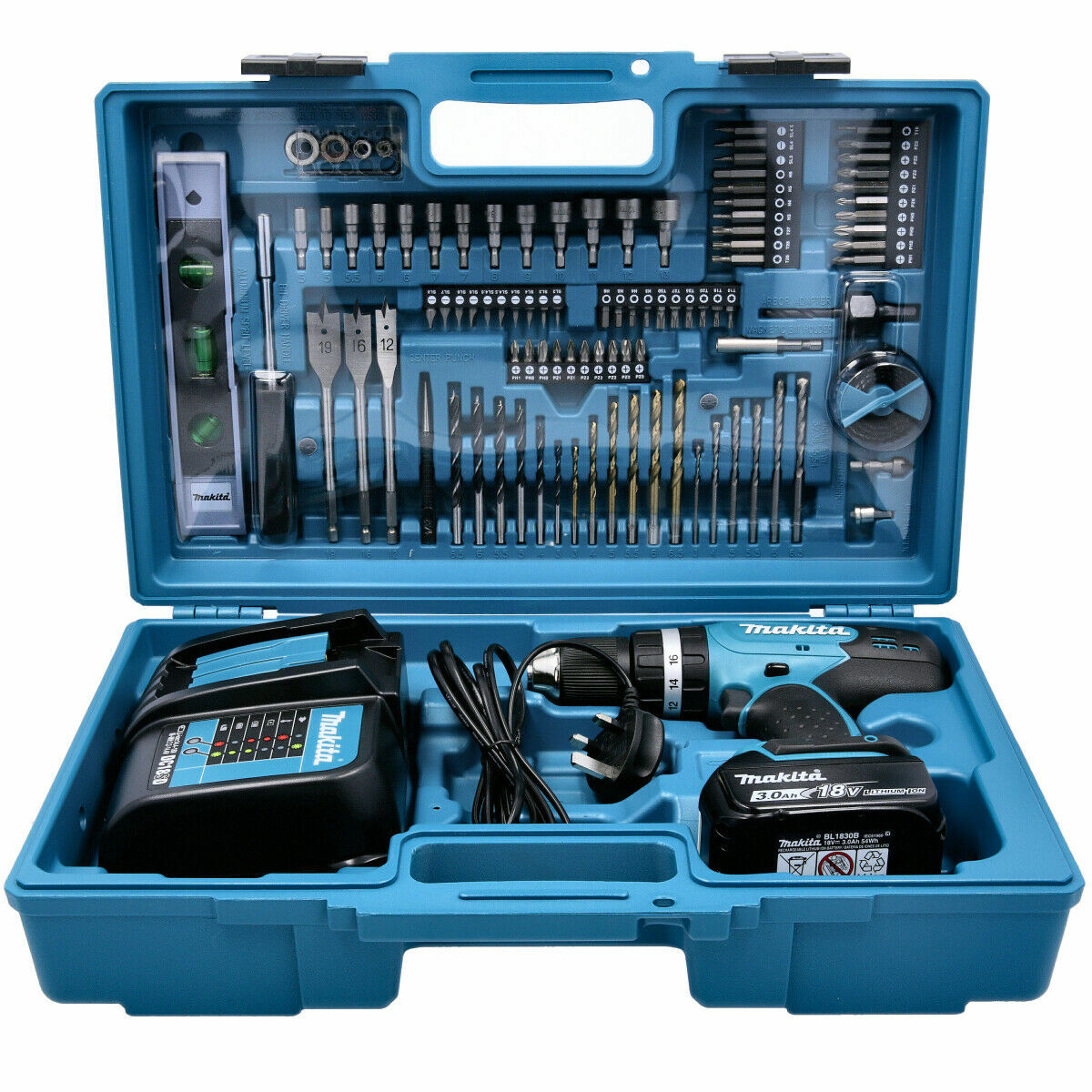 Makita DHP453FX12 18v Combi Drill With 