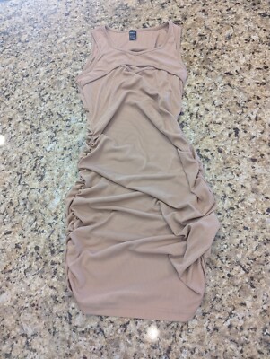 white christmas dresses Vitamin A Women's The Icon Cutout Dress - White Organic Rib