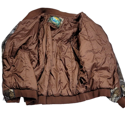 Vintage Hodgeman Insulated Realtree Hardwoods Camo Shotgun Shell Pocket Men's XL - Picture 13 of 15