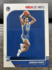 Jordan Poole 2019-20 Panini Hoops Rookie Card Golden State Warriors #223