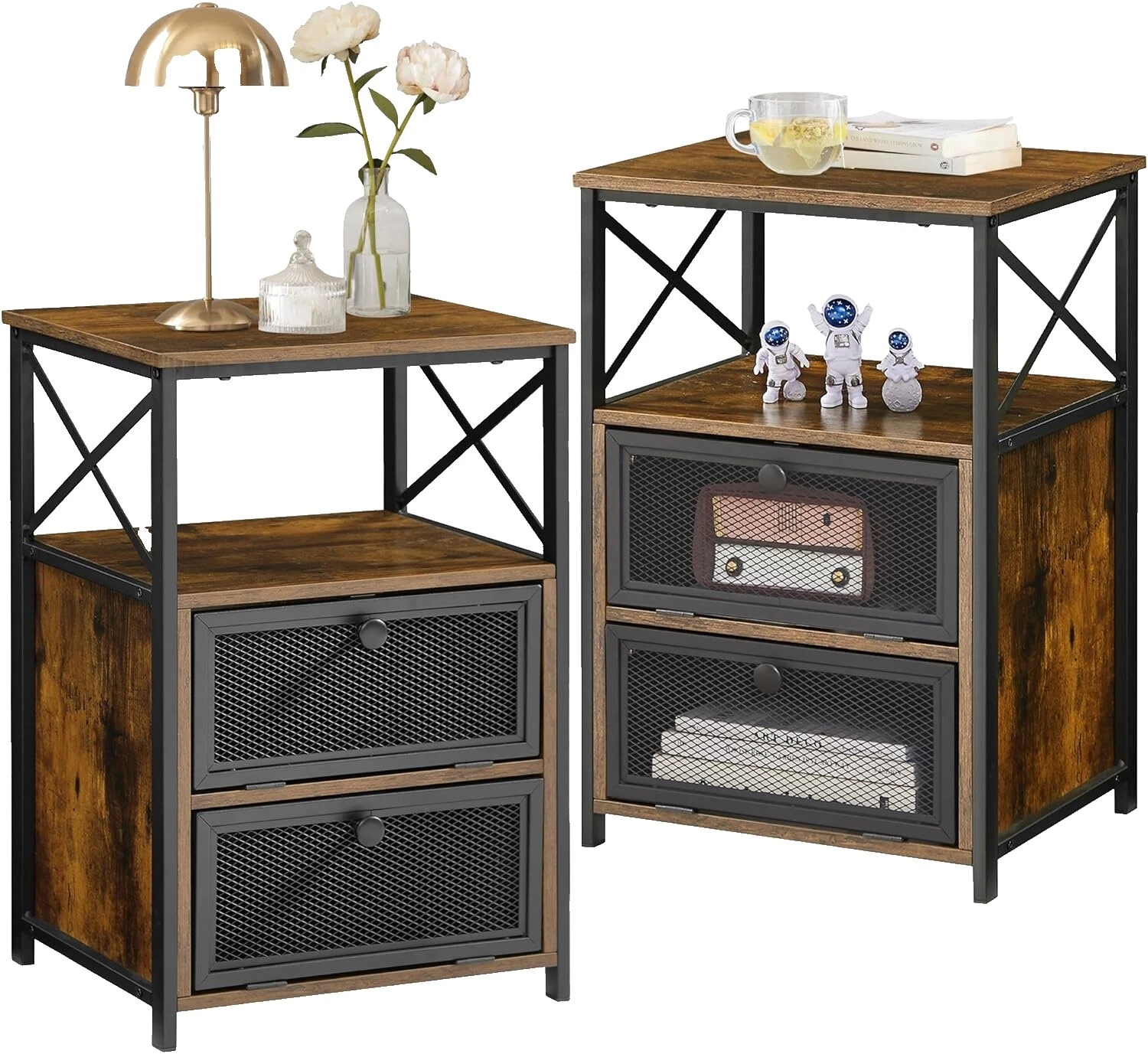 Metal Nightstands