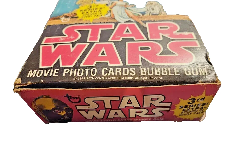 1977 Topps STAR WARS Series 3 Empty Display Box - Image 4 of 4