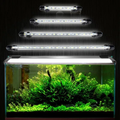 GREENSUN Aquarium Lights Submersible White Light Fish Tank Underwater 18-108CM