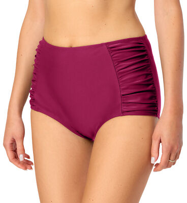 Bellivalini Damen High Waist Bikinihose Bauch Weg Effekt Badehose XS-5XL