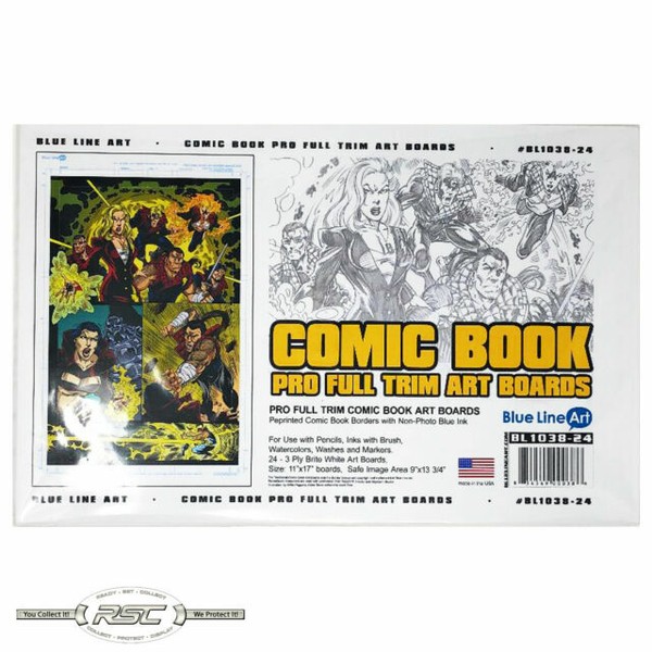 Full Trim Pro Comic Book Art Boards 11x17 for sale online eBay