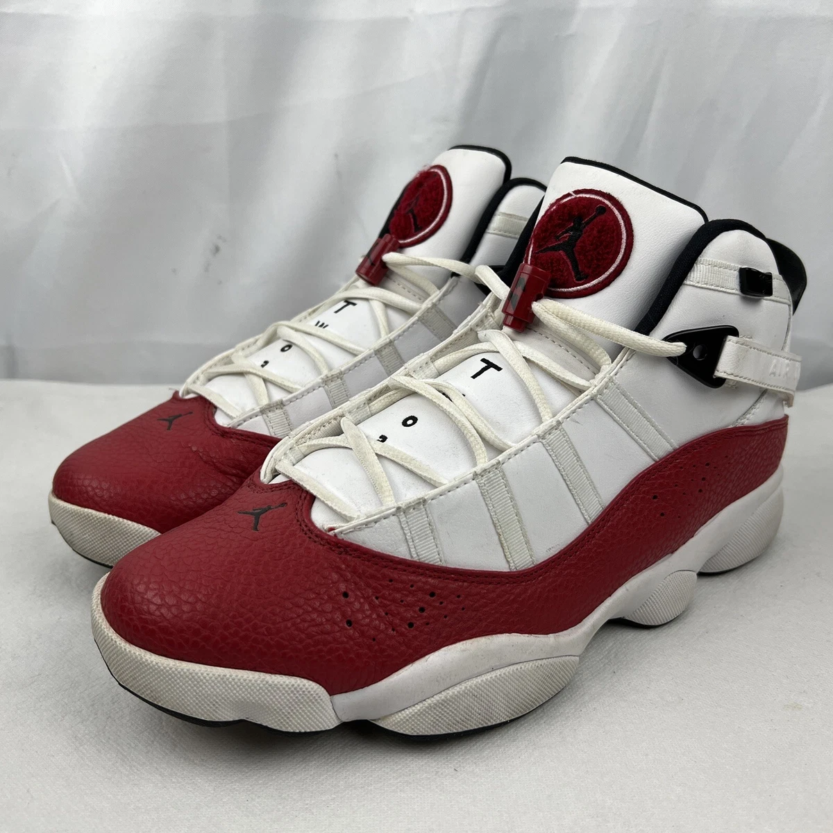 Jordan 6 rings clearance white on feet