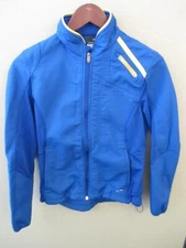 Women's Nike Sphere Pro Soft Shell Full Zip Up Lined Blue Jacket - Size S 4-6