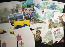 Ukraine Postcards/Envelopes/Stamps/Stickers Posted/Unposte by Your Choose