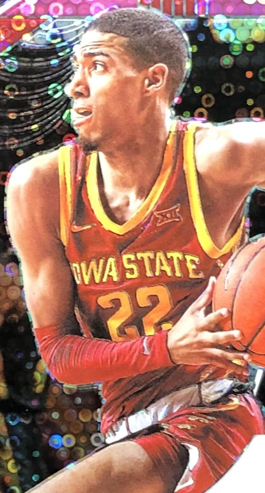 Prizm Draft Picks Tyrese Haliburton 2020/25 Pink Fast Break Prizm SSP RC No. 10 Foto 2 de 4