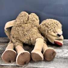1981 Mary Johnson 21" Hand Puppet Plush Monkey Merchant Camel XL Full Body RARE