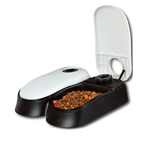 2 meal automatic pet feeder