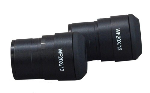 Par de oculares WF20X/12 WideField 30 mm para microscopios estéreo - Imagen 2 de 7