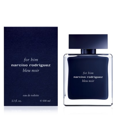 Narciso Rodriguez Bleu Noir Eau de Toilette Spray 3.3 oz. SEALED Men's Cologne