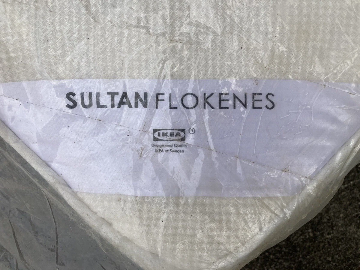 IKEA Sultan Flokene Twin Size Mattress Bed Medium Firm Hard to Find Very Popular