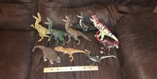 Big Lot Of 9 Mattel Jurassic World Park Toys Dinosaur figures -Some make sounds