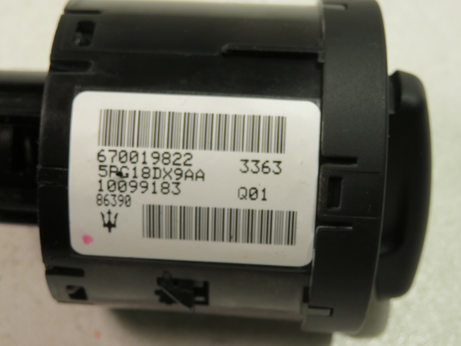 2014-2019 MASERATI GHIBLI SQ4 HEADLIGHT HEADLAMP FOG LIGHT LAMP SWITCH OEM