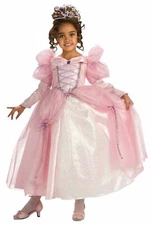 Pink Stardust Princess Renaissance Queen Fancy Dress Up Halloween Child Costume