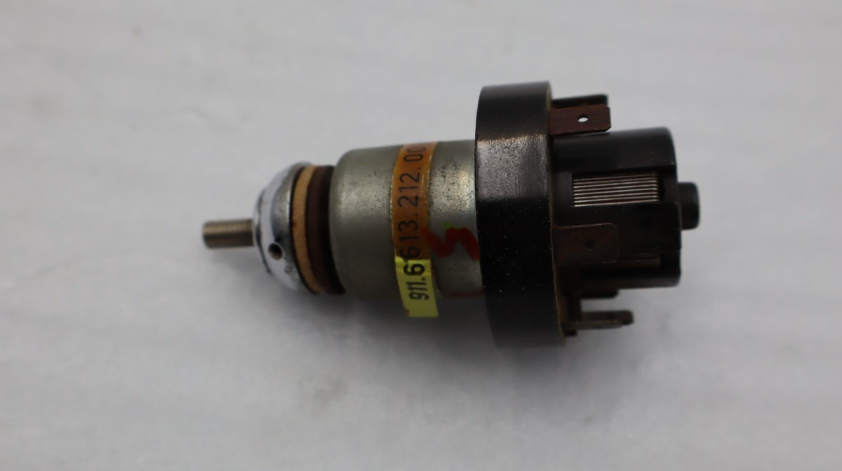Original Porsche 911 Headlight Switch W Chrome Bezel and Knob NLA