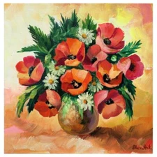 Alexander Antanenka "Summer Gift"  Hand Signed Original Painting Canvas COA