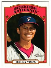 2021 Jeremy Ydens Topps Heritage Minor League Rookie - Washington Nationals